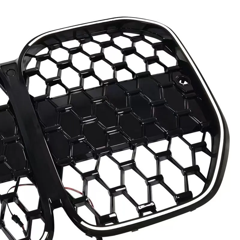 لسيارات BMW 4 Series G22 2020-2025 LED شبكة أمامية مضيئة توهج شبكة المبرد سهلة التركيب استبدال تصفيف السيارة #5