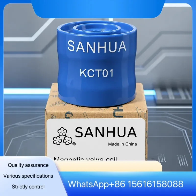 KCT01 SANHUA Three Flower Valve Magnet Refrigeration Solenoid Valve Opener Permanent Magnet Coil for HVAC Air Conditioning