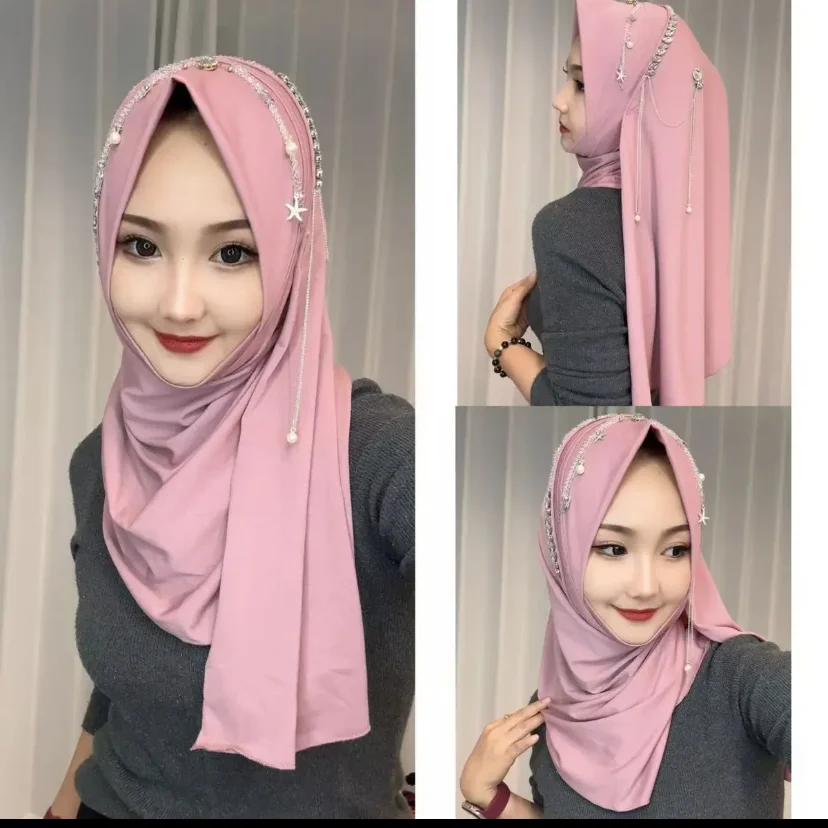 Muslim Wraps Instant Hijabs, Casual Winter Fashion, Islam Muslim Hijabs, 2024