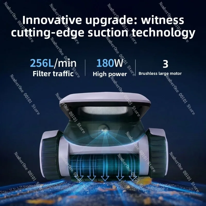 Swimming pool sewage suction machine automatic cleaning robot water turtle bottom cleaning artifact underwater automatic