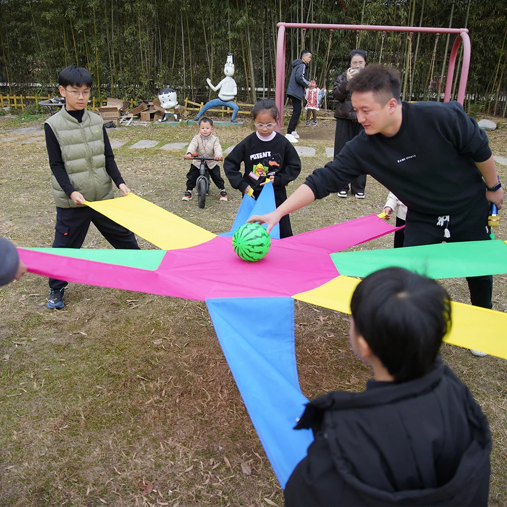 Kids Parachute Play Equipment - Party Games Physical 评论和价格