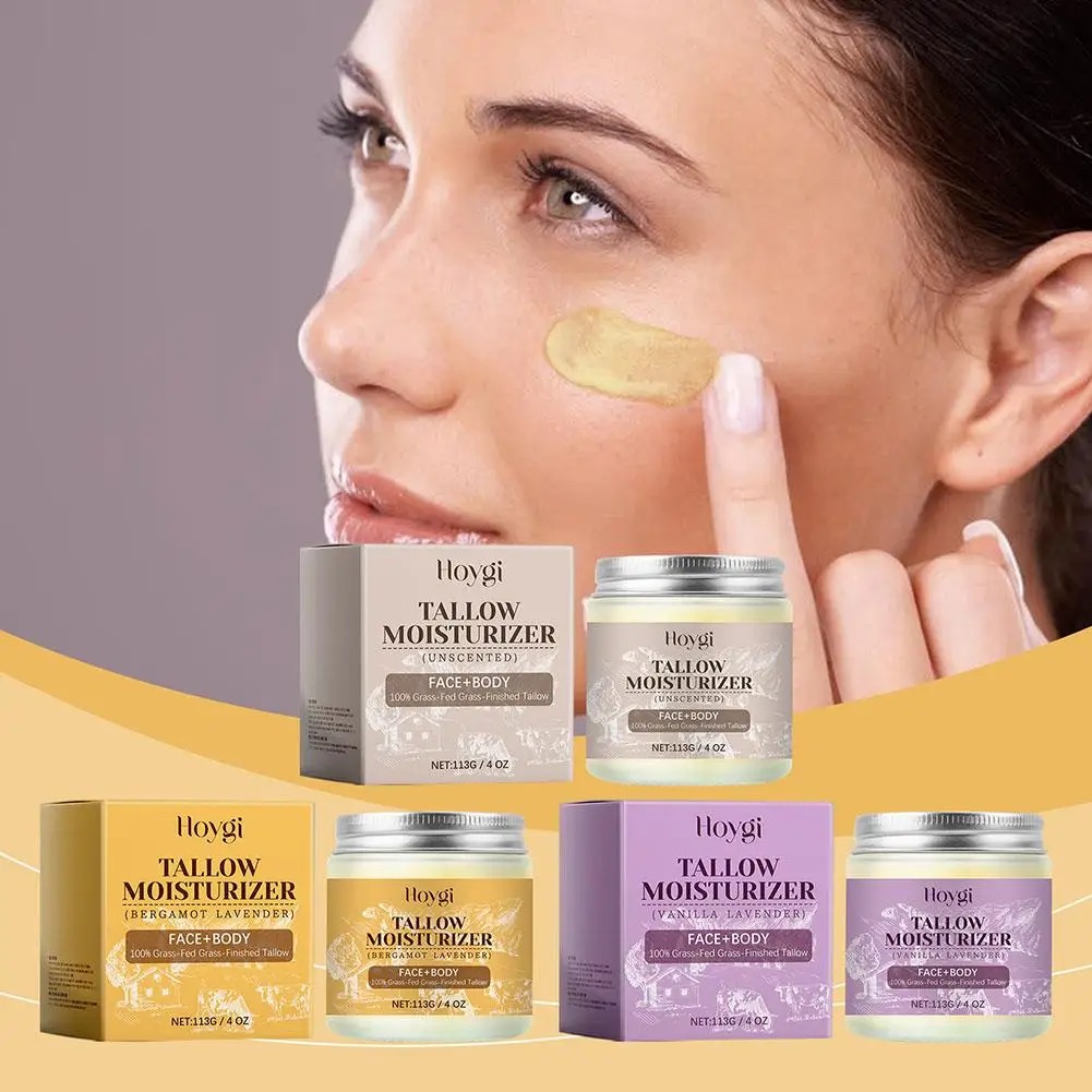 Crema de cúrcuma Tallow de ternera de alta gama, 114g, antienvejecimiento, líneas finas, cuidado de las arrugas de la piel, eliminación reafirmante, aclaramiento, S5z5