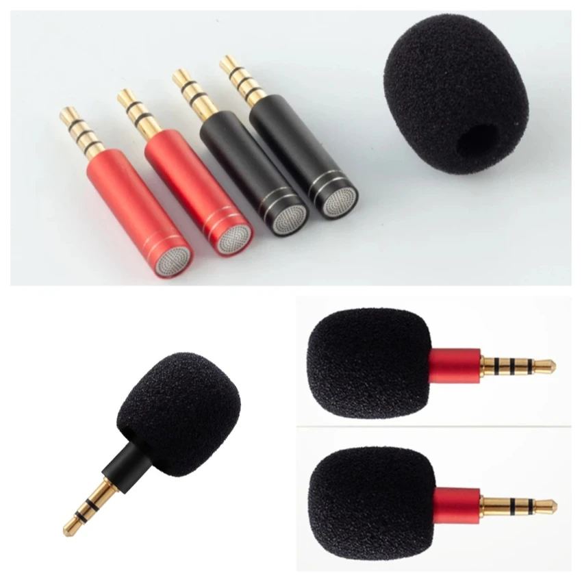 300 قطعة صغيرة 3.5 مللي متر جاك 3/4 القطب التوصيل ميكروفون متعدد الاتجاهات المحمولة هيئة التصنيع العسكري لمسجل الكمبيوتر المحمول هاتف ذكي PC كارت الصوت