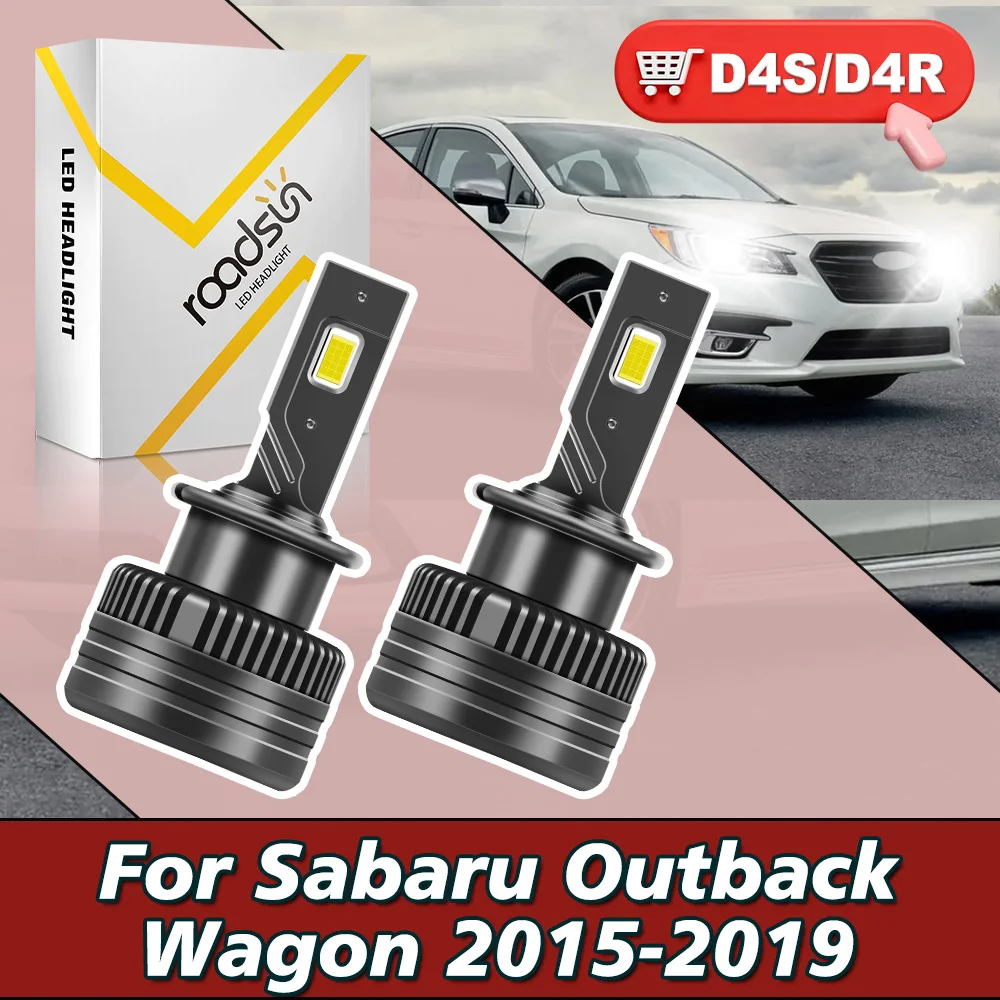 

Светодиодная фара roadsun D4S, размер 1:1, автомобильный ксеноновый светильник HID для Sabaru Outback Wagon 2015-2019, Canbus без ошибок Plug & Play
