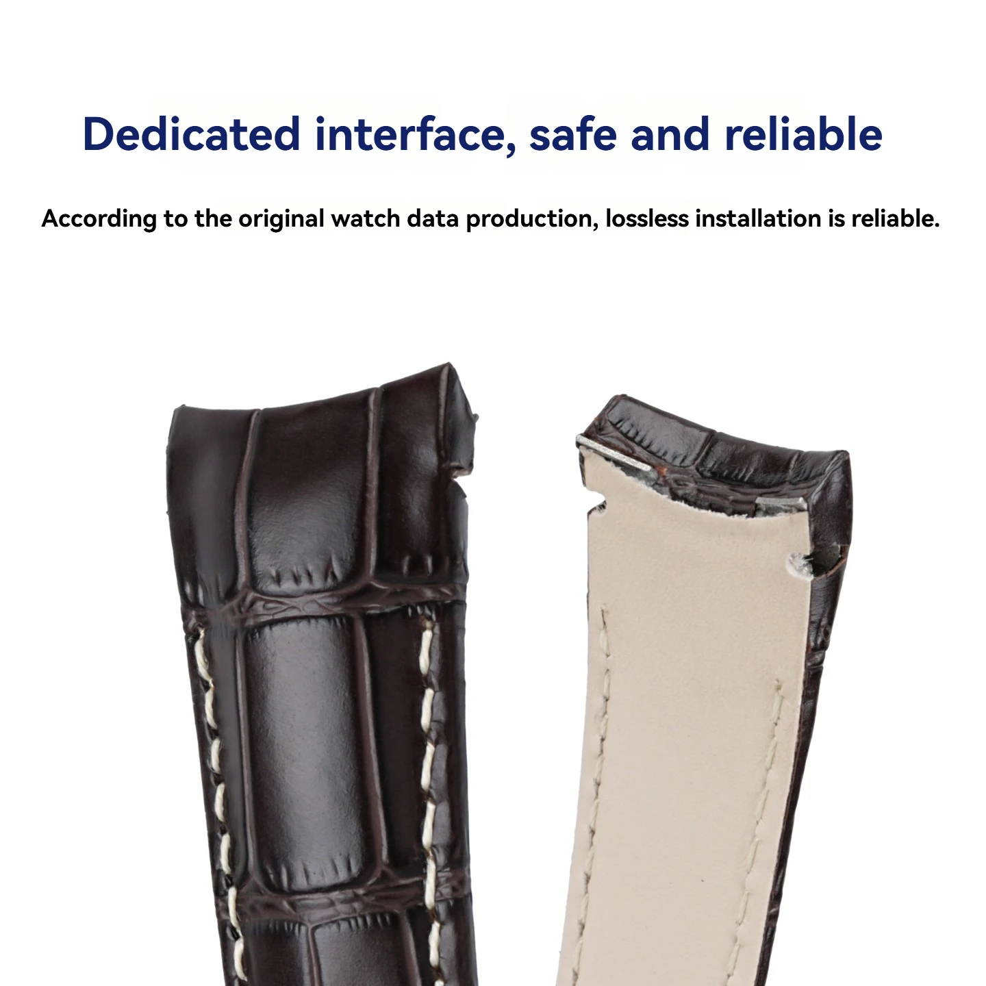 สายนาฬิกาหนังแท้สำหรับนาฬิกา B - Men'S Accessories Types บทวิจารณ์และราคา
