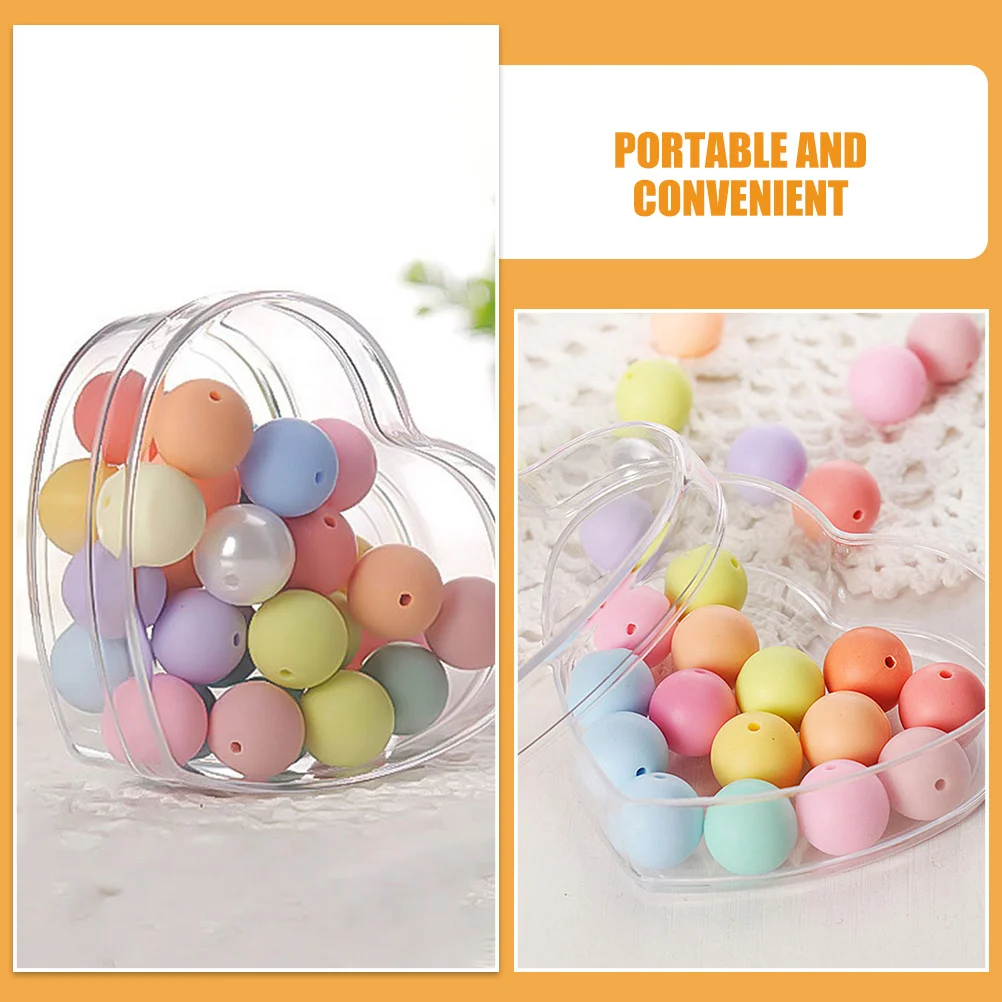 

8pcs Heart Shaped Candy Boxes Clear Treat Containers For Wedding Party Favor Gift Packaging Small Transparent Boxes Bulk