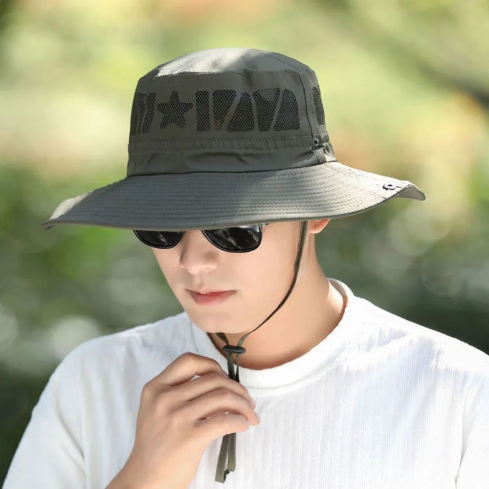 Quick Drying Boonie Hat Hot Sale Anti-UV Protect Neck Bucket Hat Sunscreen and Shading Adjustable Sunscreen Hat Unisex