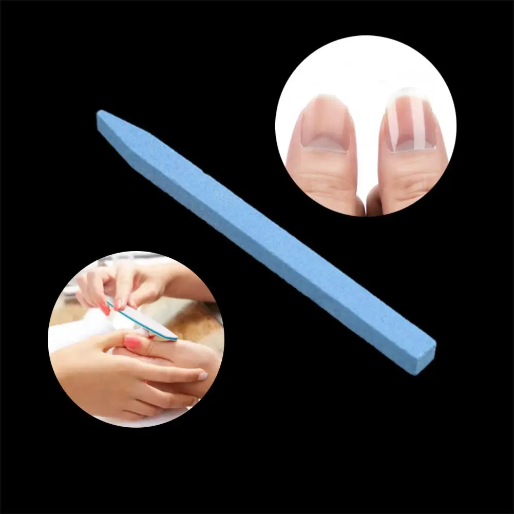 3Pcs Nail File Easy to Use Lightweight Stone Nail Art Sanding File Kit Nail Buffer Polishing File for Female