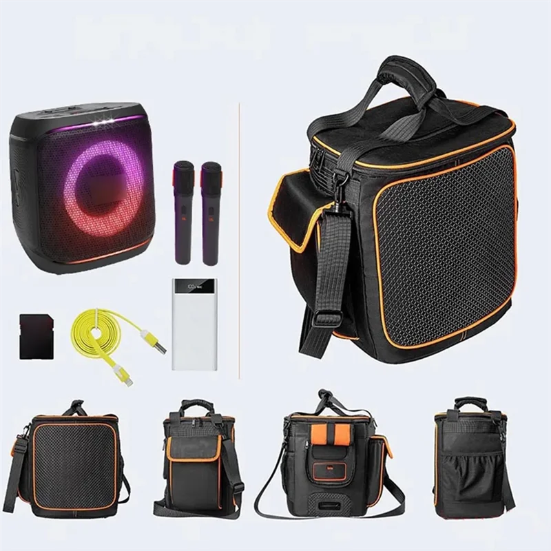 【2025 NEWLY】For Partybox Encore 2 Speaker Storage Protection Bag Portable Party Carry Case Travel Carrying Box For Encore 2