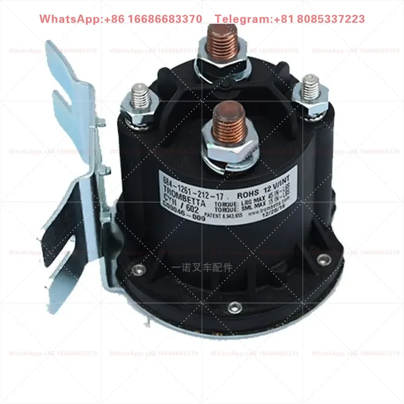 Semi electric stacker forklift accessories Hydraulic power unit DC motor Oil pump station 12/24V contact relay