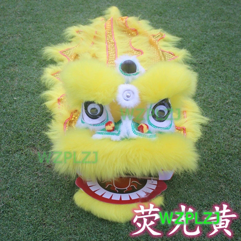 

classic 12 inch Lion Dance 2-5 age Classic Kid Mascot Festival Funny Costume Cartoon Props Play Parade Performance Christmas