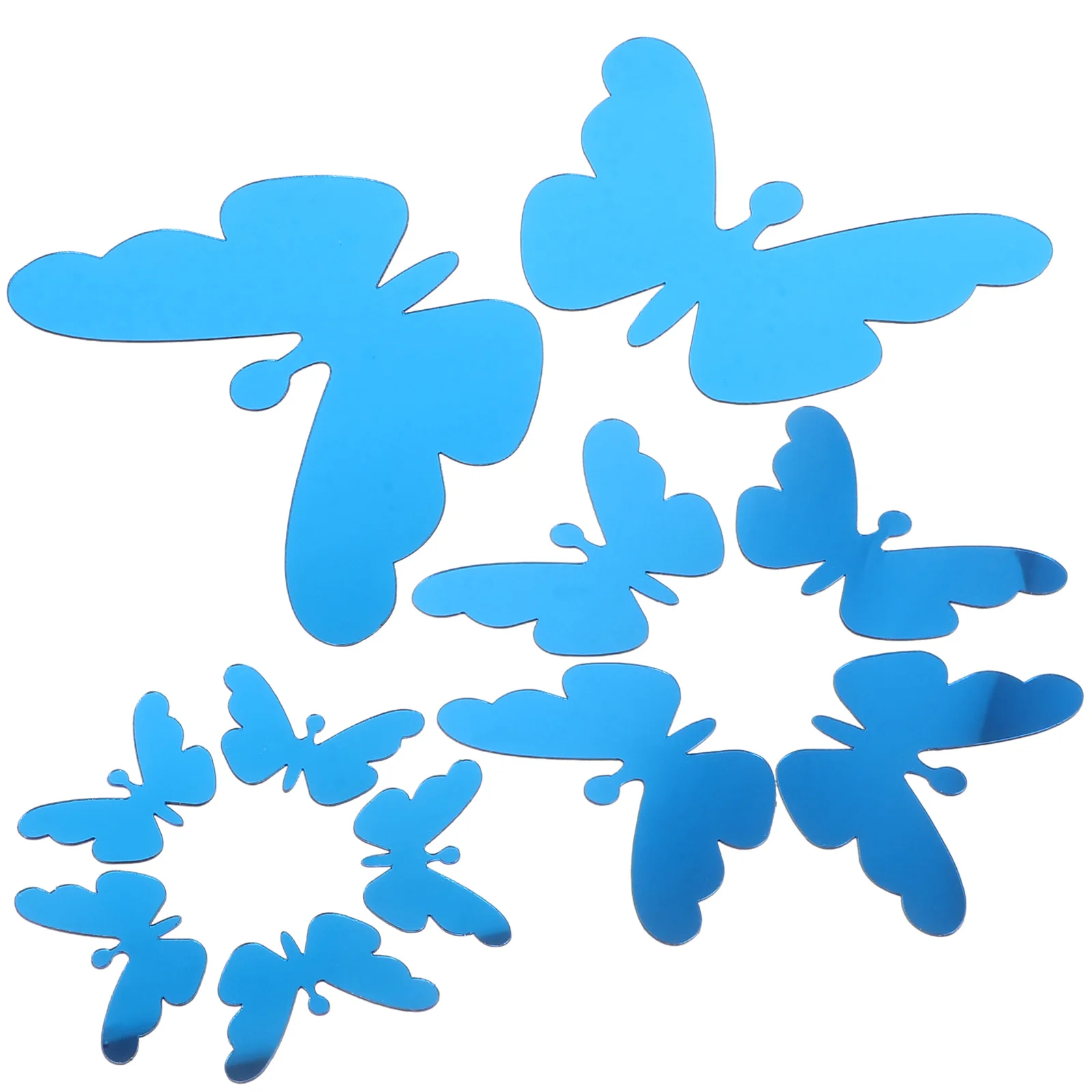 

35 Pcs Butterfly Wall Sticker Stickers Decals for Seasonal Decor Bedroom Accessories Butterflies Blue DIY Mural Decoration