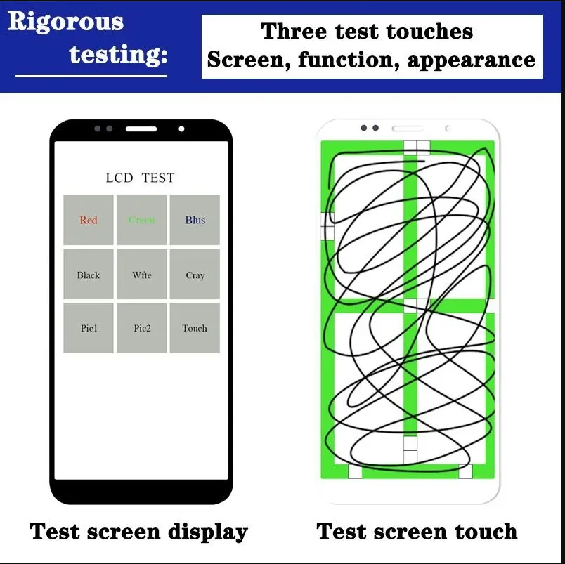 100% Tested For Cubot KingKong 9 LCD Display With Touch Screen Digitizer Assembly For Cubot KingKong 9 LCD Replacement Parts images - 6