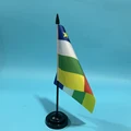 Black plastic pole