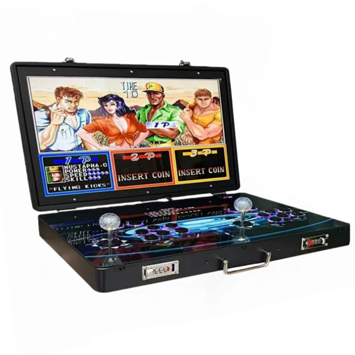 26-Inch Large Screen 3000 Game Console King Fighters Pandora Two-Player Joystick Wireless Portable Children's Home TV Connection
