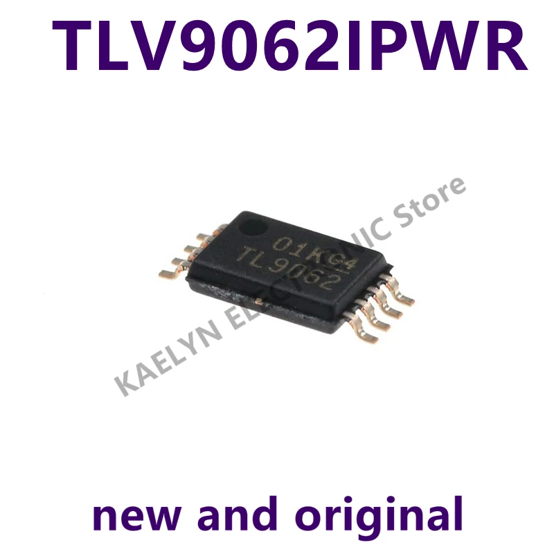 

10pcs/lot New and Original TLV9062IPWR TLV9062 CMOS Amplifier 2 Circuit Rail-to-Rail 8-TSSOP