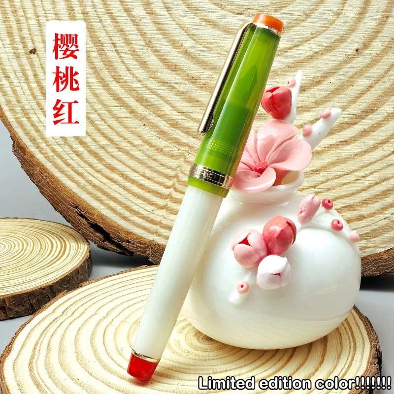 JINHAO 82 Fountain Pen Customized Mixed Macaron Color Acrylic EF/F/M/Bent Nib Office School Supplies
