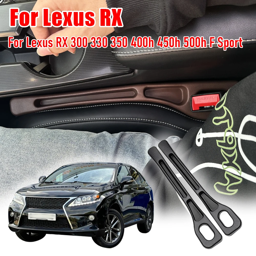 Tiras de relleno de huecos de asiento de coche, accesorios de almacenamiento a prueba de fugas para Lexus rx400h, rx450h, rx300, rx500h, rx200t, rx270, 2023, 2024