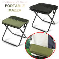 【MAX-22】Foldable Backpack Stool Portable Folding Stool With Carry Bag Lightweight Mini Easy Carry Outdoor Chair For Travel