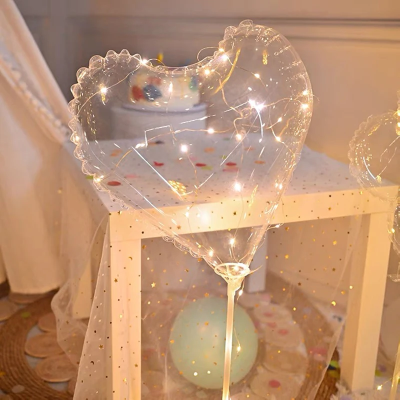 

1Pc Transparent Bobo Bubble Balloon Star Heart Unicorn Shape Inflatable Air Globos Wedding Birthday Party Decoration Baby Shower