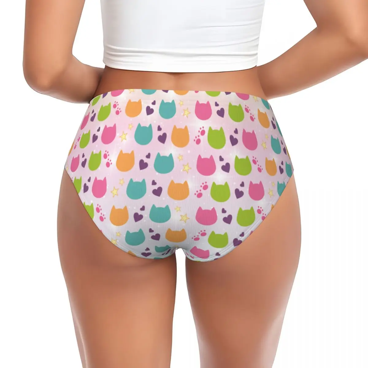 Mulheres personalizadas Gabby e amigos padrão calcinha roupa interior feminina cuecas macias