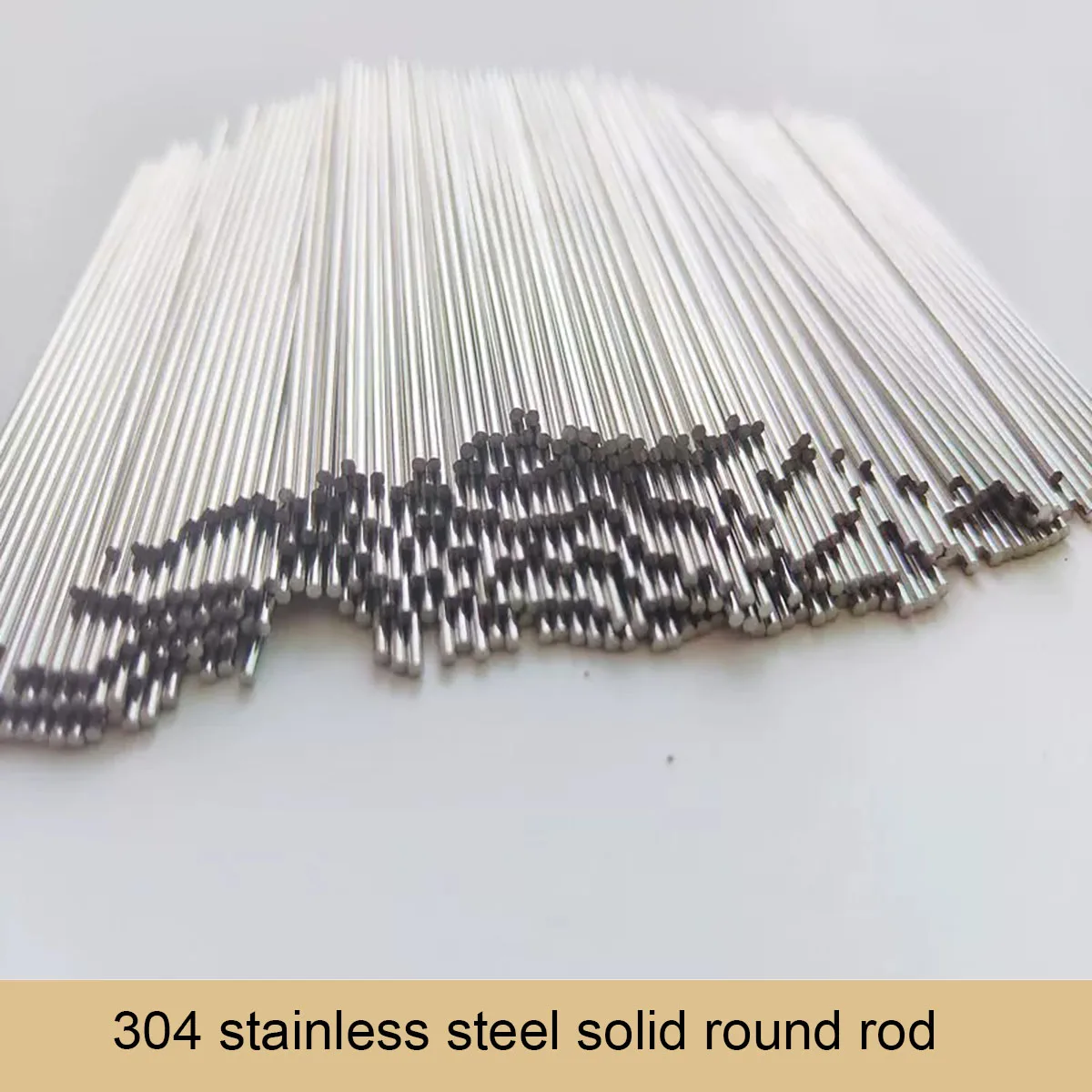 2pcs 304 Stainless Steel Solid Round Rod Lathe Bar Stock Assorted for DIY Craft Tool Diameter 2mm 3mm 4mm 5mm 6mm 8mm
