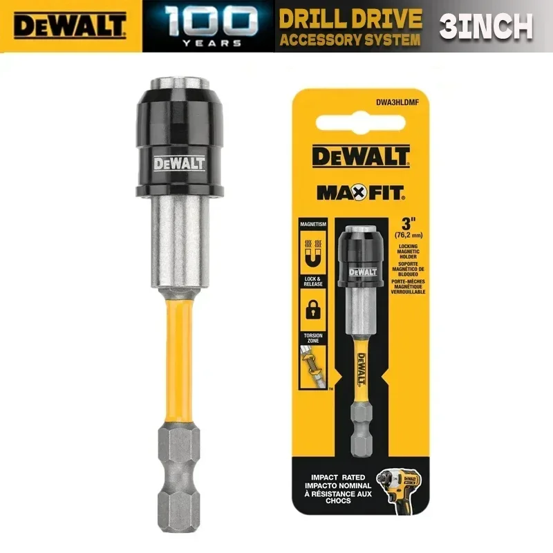 DEWALT DWAF3HLDMF 1/4'' Max Fit Hexagonal Magnetic Extension Cable 3