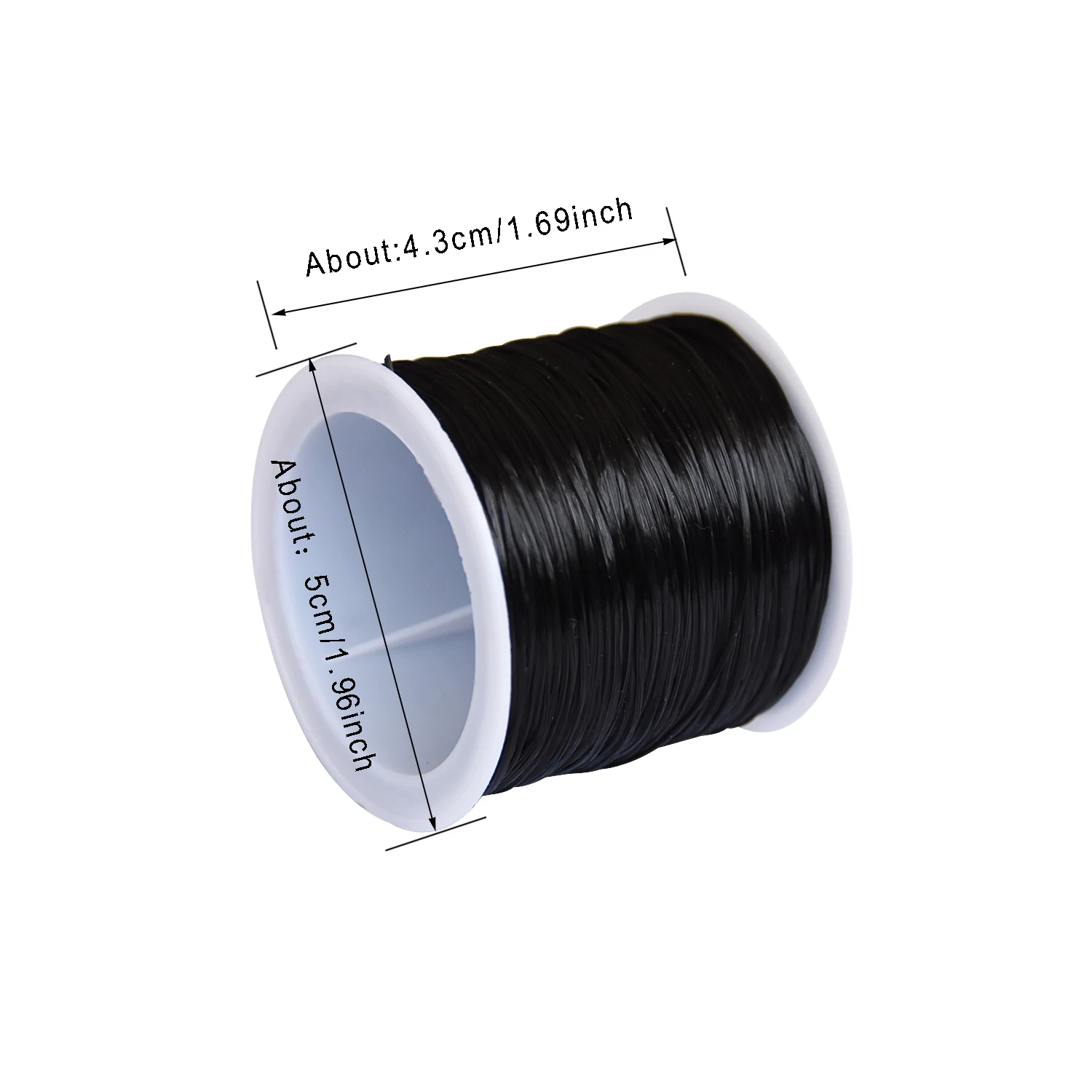 Crystal Elastic Line /String /Thread for Bracelet Jewellery or Wig Making DIY Accessories 0.8mm Crystal Stretchy Line Hair Extensions Tools Professional view 3