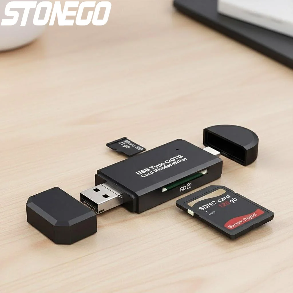 

USB Type C Micro SD Card Reader Adapter for Android PC Laptop USB 3.0 OTG Micro USB SD Memory Card Reader
