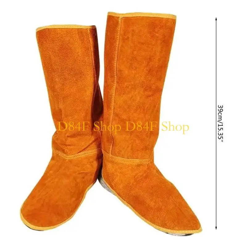 D84F hàn spats giày vỏ bọc 15 inch thợ hàn bảo vệ công cụ làm việc