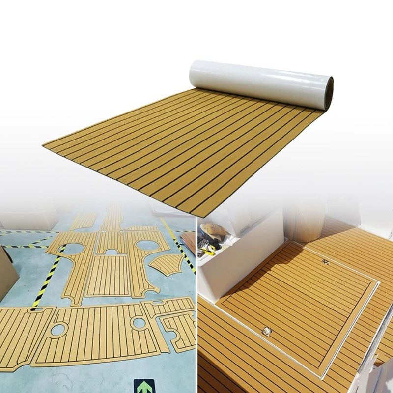 

EVA Foam Boat Deck Mat Self-Adhesive Decking Sheet Marine Non-Slip Sea Deck Mat