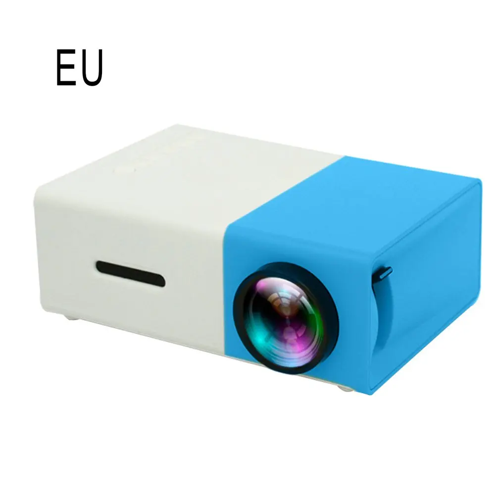 Projektor LED Mini Yg300 1080P kino domowe Beamer AV SD Usb Audio kompatybilny z Hdmi HD pełnoekranowy odtwarzacz multimedialny wideo