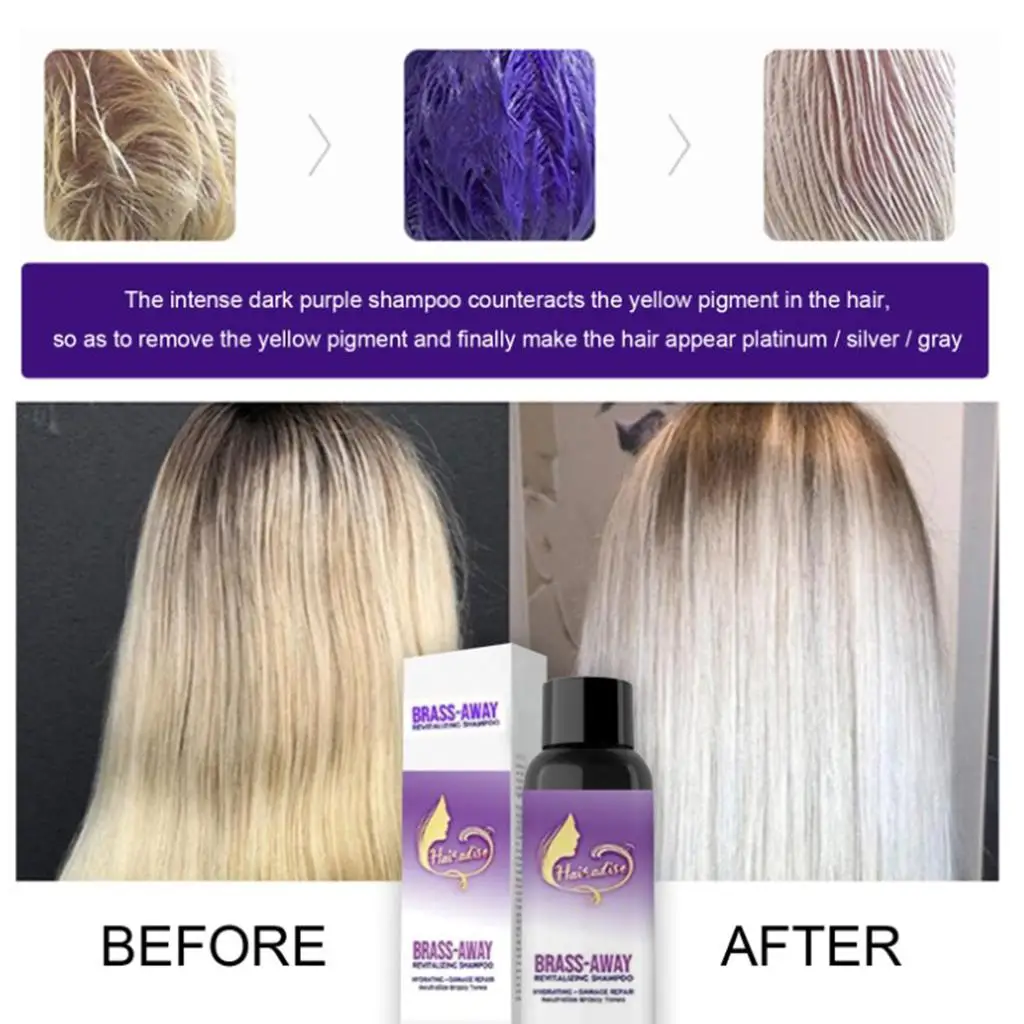 Silberfarbene Ablagerung für die Neutralisierung gelber Töne |   Töne blond &