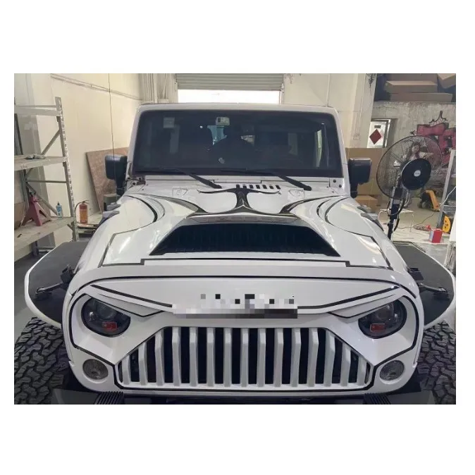 

Подходит для модификации капота 07-17JEEP Капот Wrangler Металлический капот Капот JK Wrangler
