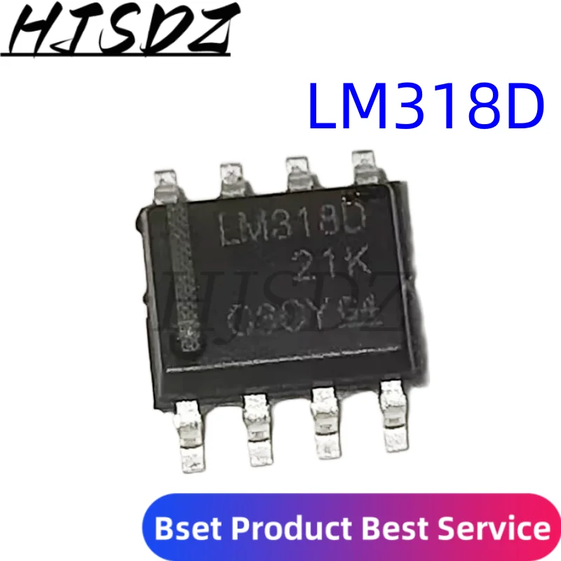 10 piezas LM318DR SMD LM318D SOP8 LM318 SOP