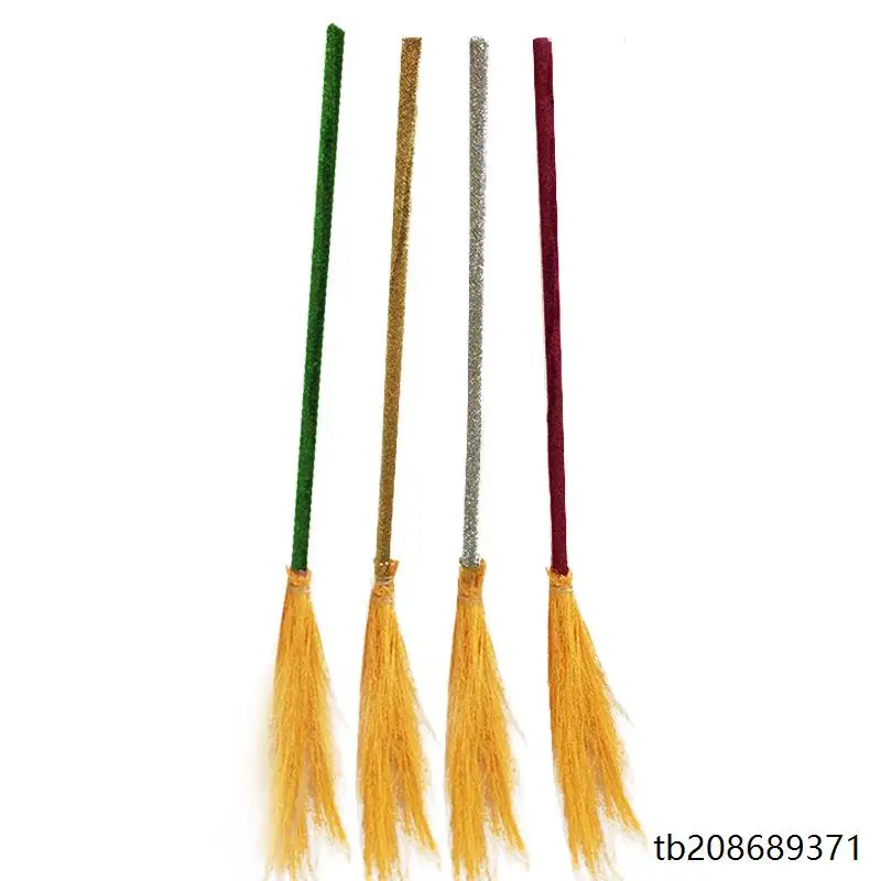 loween Witch Flng Broomsti Magic Pumpkin Spazzatrice Accessori per costumi per bambini adulti Spettacolo teatrale Tradizionale Ch...