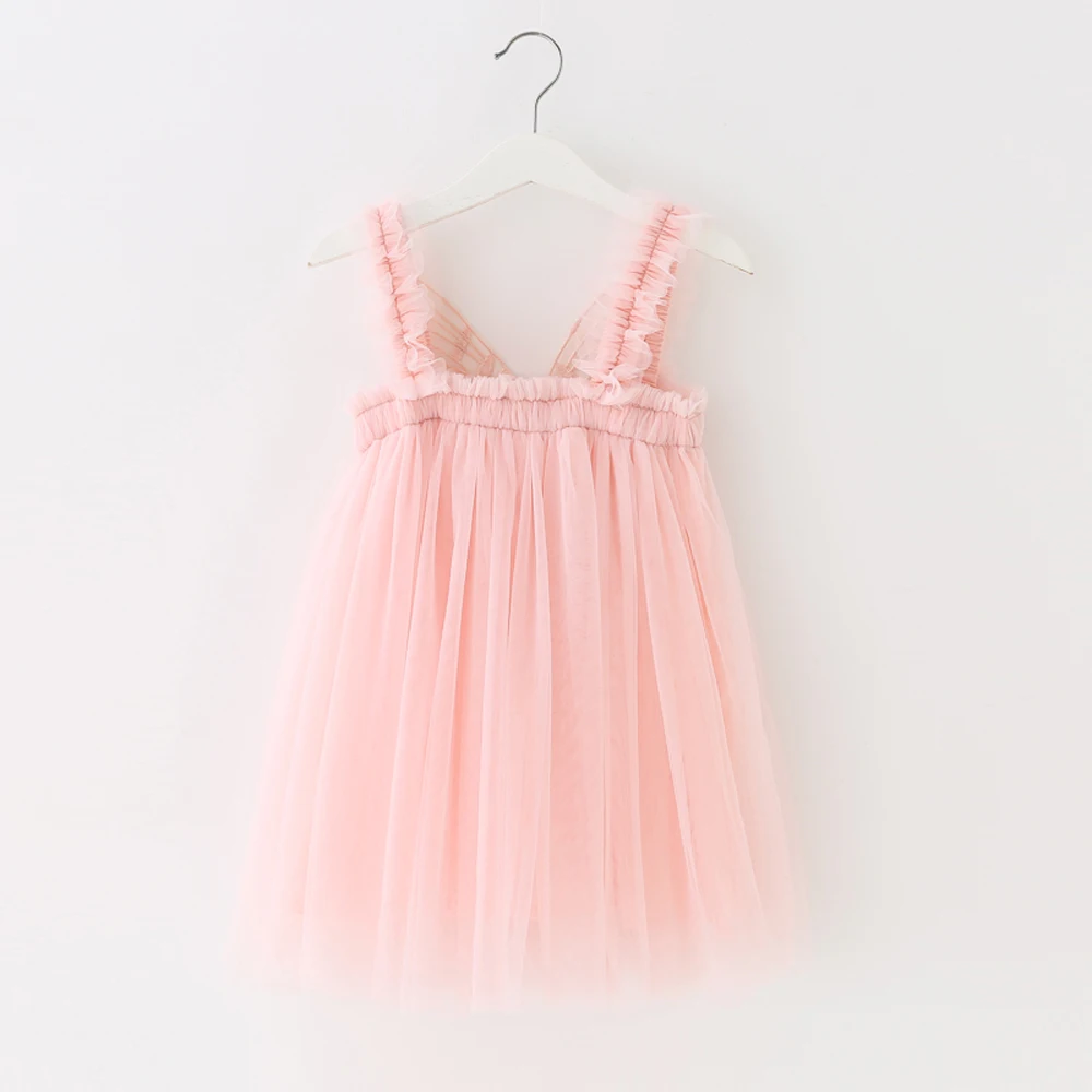 summer girls wings ball gown tutu dresses baby butterfly birthday party dress children clothing kids clothes 8 colors for 1-7yrs