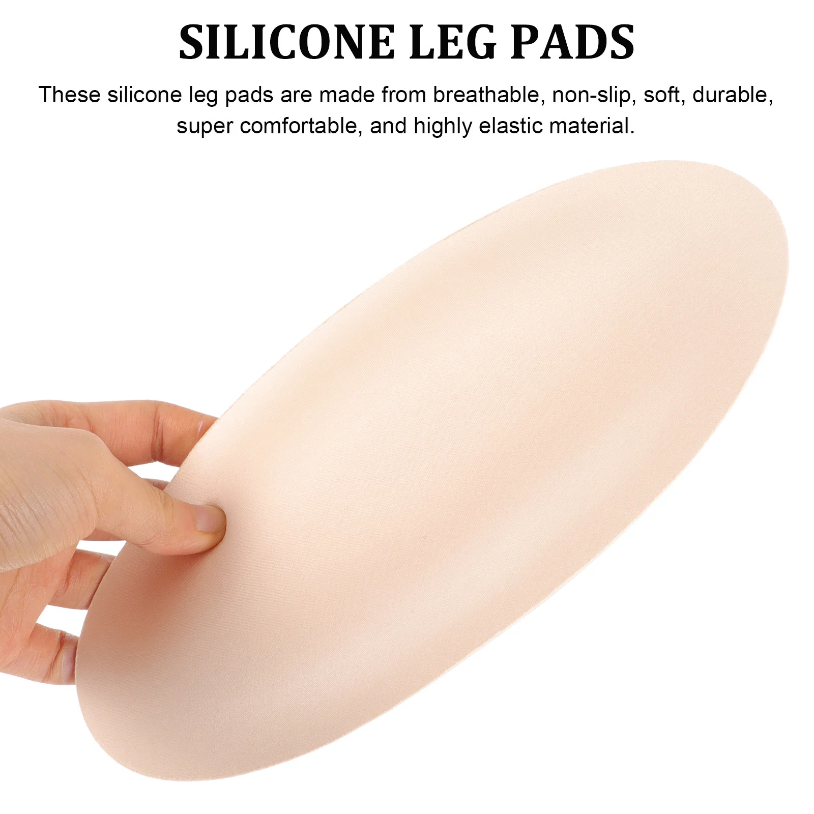 Silicone Orthotic Leg Pads Adhesive Calf Corrector Women Protective Soft Crooked