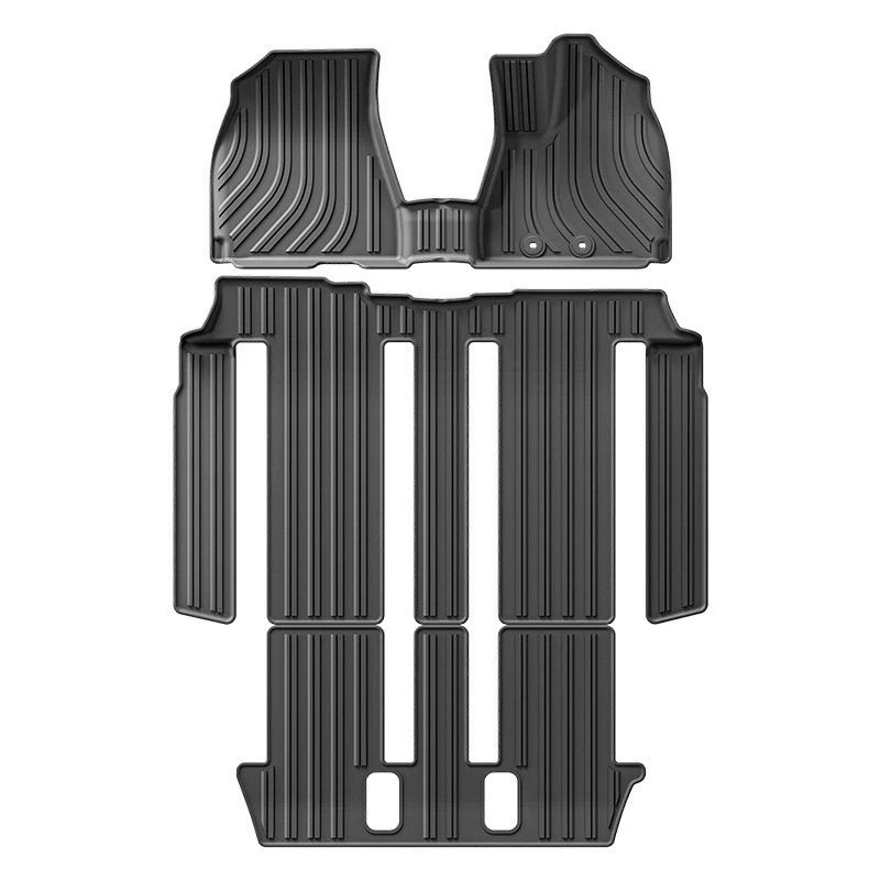 For Toyota Voxy 80 2014-2021 Car Trunk Mat TPE Floor Mats All Weather Anti-Slip Rear Trunk Pad Cargo Liner Anti Dirty Pads
