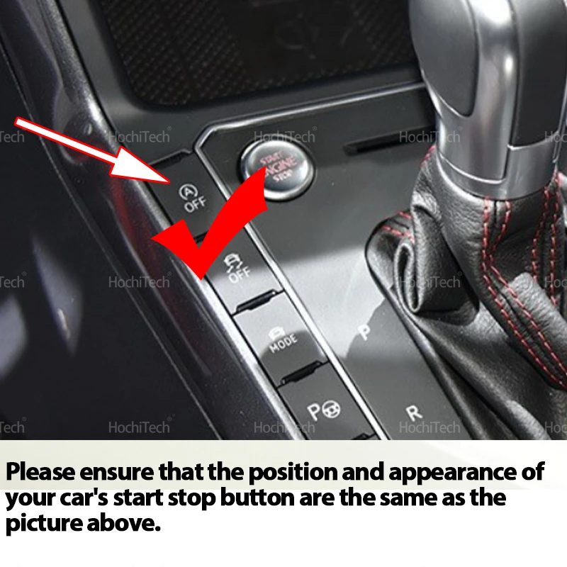 لفولكس واجن فولكس فاجن بولو MK6 AW BZ 2018-2024 نظام إيقاف تشغيل المحرك التلقائي إيقاف التحكم بدء إيقاف Canceler كابل