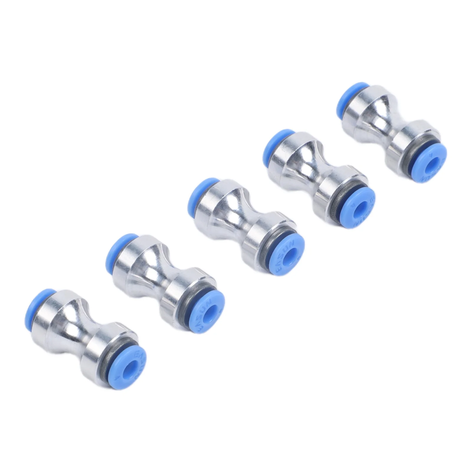 5pcs PTFE Tube Connectors For Bambu Lab P1S P1P X1C X1E 3D Smooth Filament Feeding Alloy Coupler Accessories