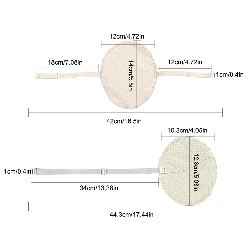 1Pairs عرق منصات الإبط الملابس من البقع/البلل/رائحة لينة قابل للغسل وسادة غير مرئية قابلة لإعادة الاستخدام لحماية في الهواء الطلق