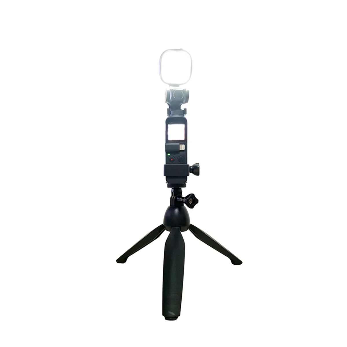 A26P Per Pocket3 Lampada di riempimento a LED regolabile + Adattatore per morsetto per staffa per DJI Osmo Pocket 1 2 3(A)