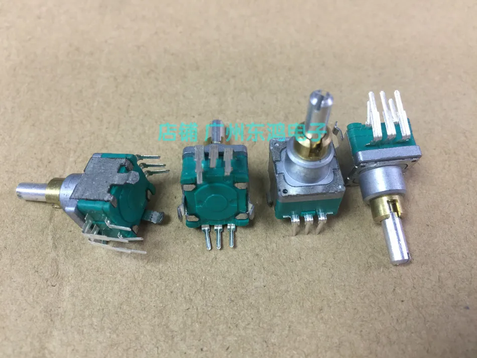 

ALPS EC11E0B2LB01 encoder + reset with switch dual double axis 30 position 15 pulse axis
