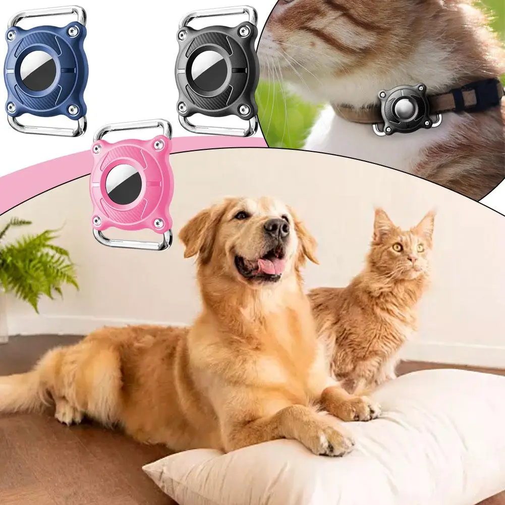 Suitable for airtag Anti-lost Device Pet Dog Leash Waterproof Protective Cover Pet Locator Protective X6t1