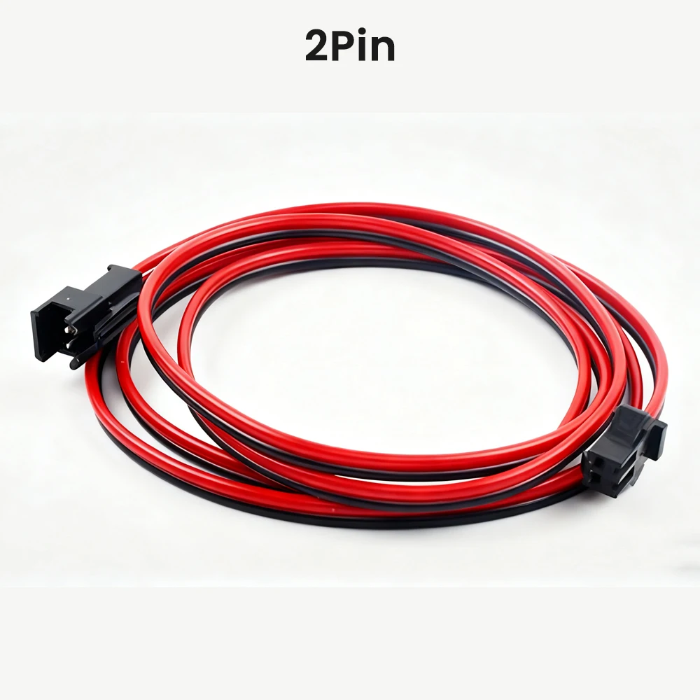 LED Extension Cable 22AWG Electric Wire 2Pin 3Pin 4Pin 5Pin Male Female JST Connector for WS2811 WS2812 WS2813 Strip