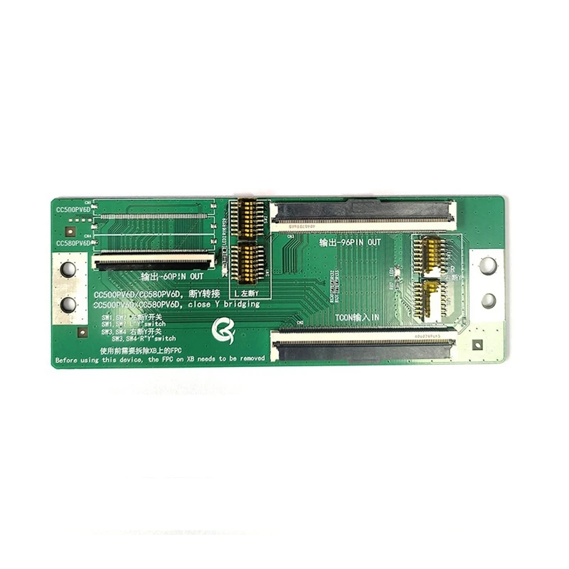 CC580PV6D  Close Y Bridging Adapter Plate TCON In 60P 96P OUT Y Bridging Adapter Board