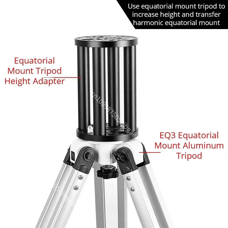 1PC 200/300/400mm Black Silver Booster Section Tripod Equatorial for Aiden/Zhenwang tc40 Extension Column Telescope Accessories