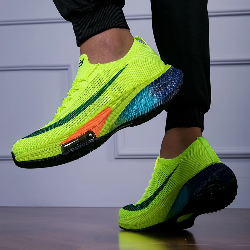 احذية الجري النساء خفيفة الوزن مريحة في الهواء الطلق أحذية رياضية الرجال تنفس المضادة للانزلاق مقاومة للاهتراء حذاء رجالي غير رسمي النساء #2