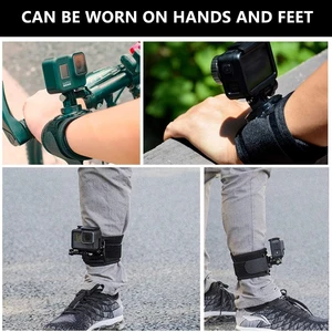 360 -Grad -Rotary -Puls -Armband für GoPro Hero 12 11 10 9 8 Schwarz 7 6 5 4 3 2 Silber Weiß Max Session Akaso Eken dji yi apeman 12 Hauptverkaufsarm 12 Saiten - №2